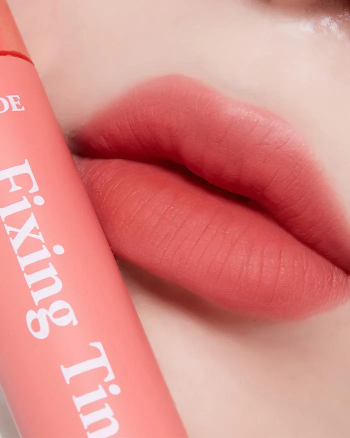 Etude Fixing Tint #02 Vintage Red | Long Lasting High Pigmented Liquid Lipstick